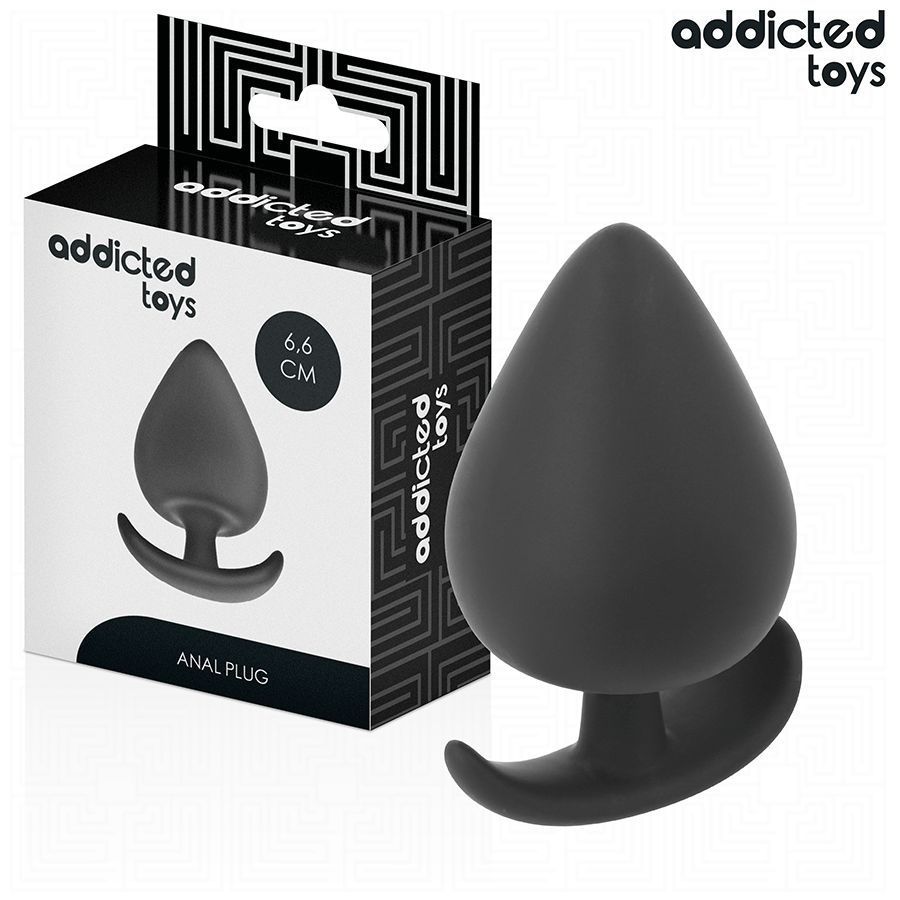 ADDICTED TOYS - TAPPO ANALE TAGLIA M 6,6 CM ADDICTED TOYS - TAPPO ANALE TAGLIA M 6,6 CM