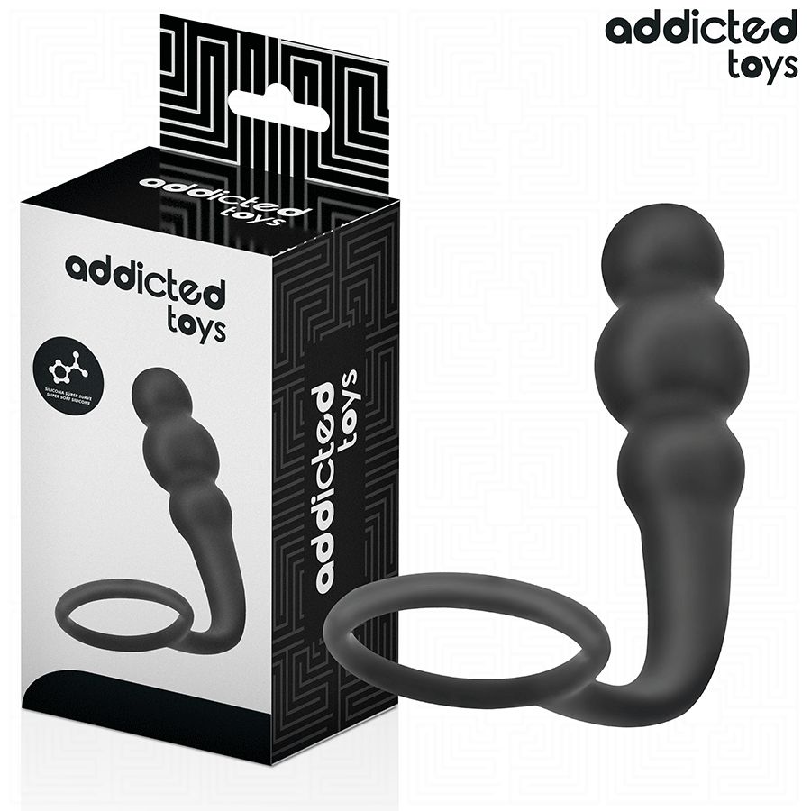 ADDICTED TOYS - PLUG ANALE CON ANELLO MODELLO 1 ADDICTED TOYS - PLUG ANALE CON ANELLO MODELLO 1