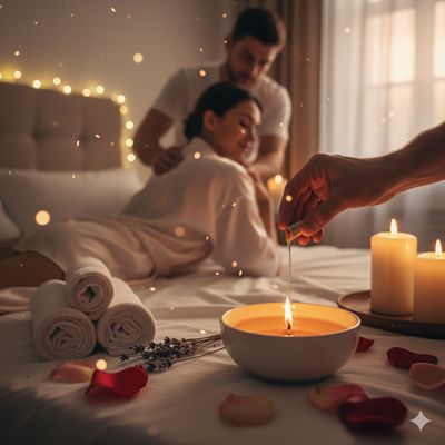 Candele da massaggio