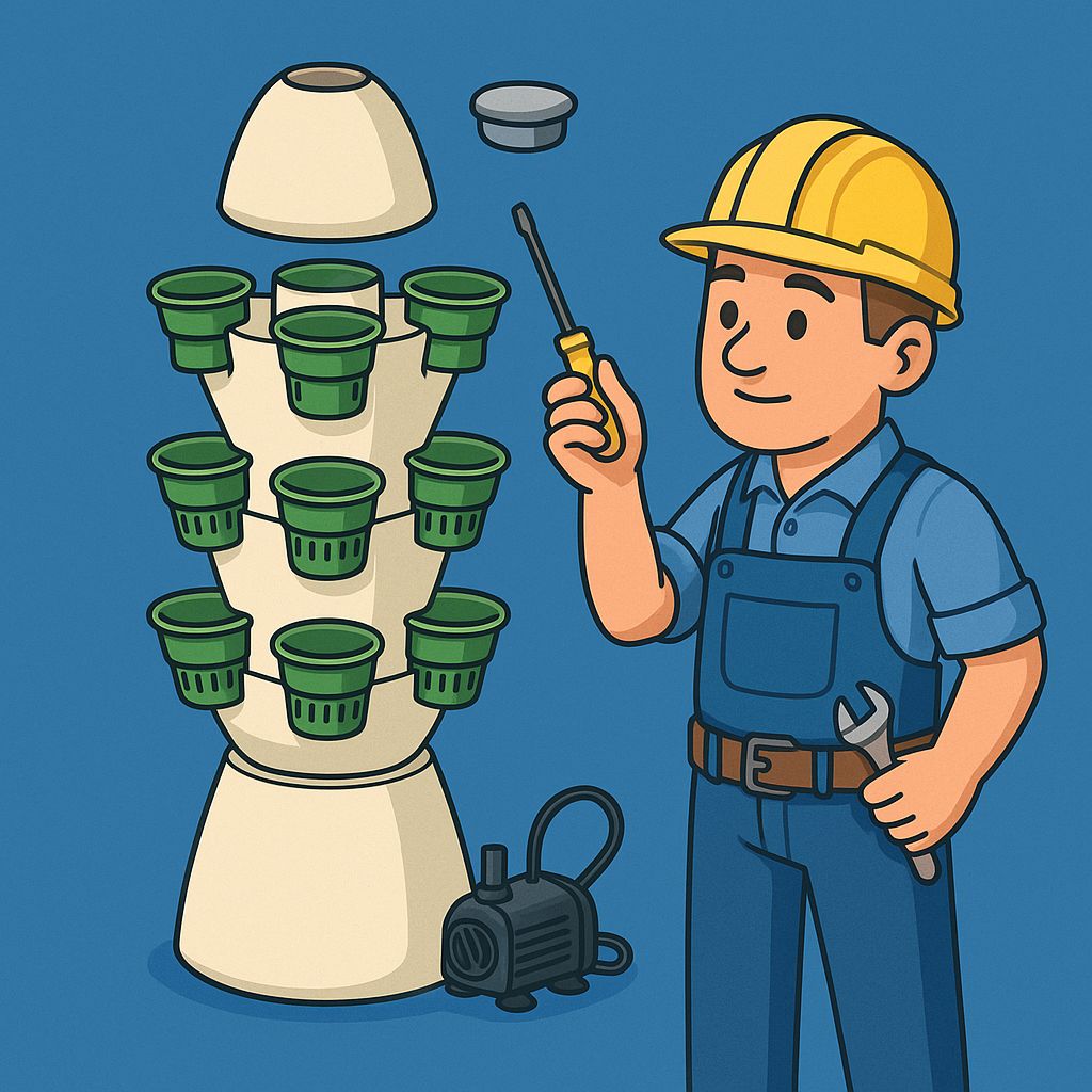 COMPOSITORE TORRE IDROPONICA HYDROINVENT