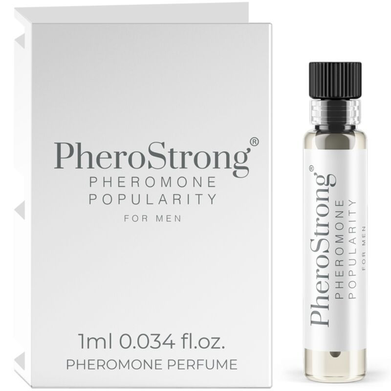 PHEROSTRONG - PROFUMO AI FEROMONI POPOLARE PER UOMINI 1 ML PHEROSTRONG - PHEROMONE PERFUME POPULARITY FOR MEN 1 ML