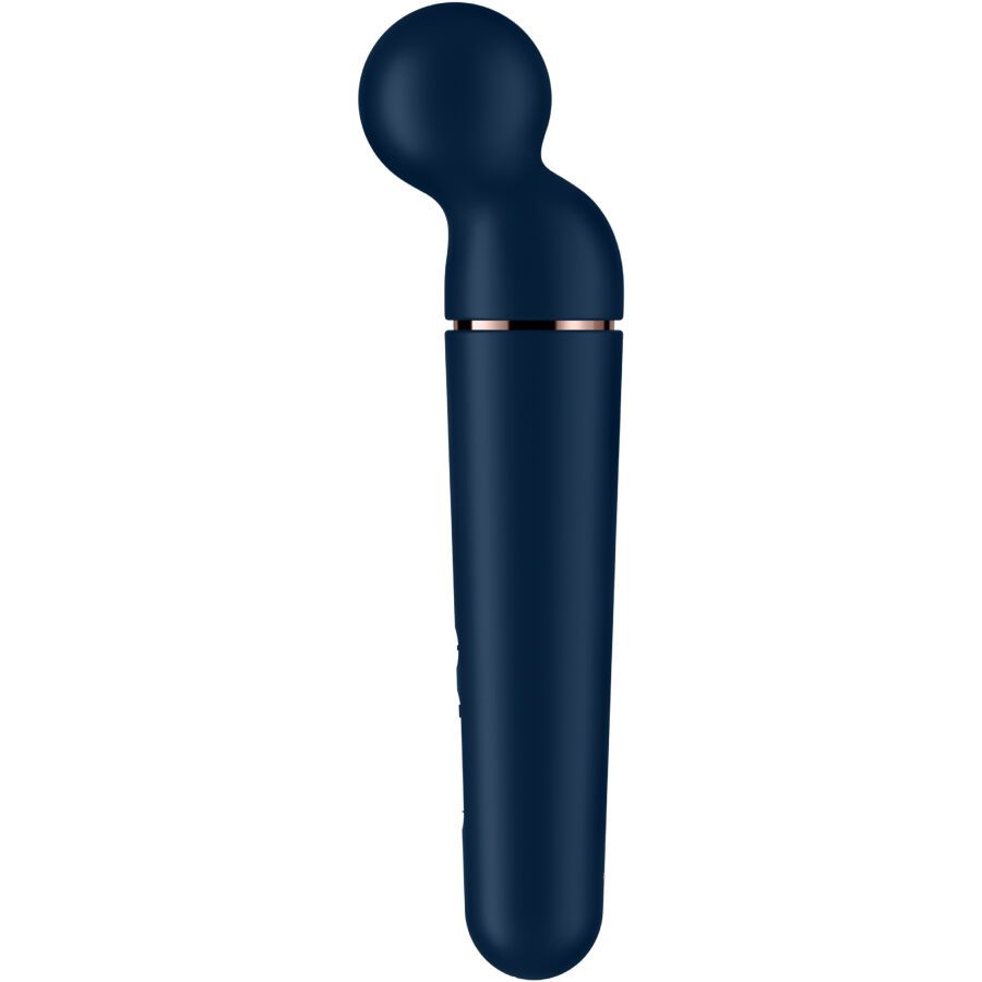 SATISFYER - MASSAGGIATORE VIBRATORE PLANET WAND-ER BLU SATISFYER - PLANET WAND-ER VIBRATOR MASSAGER BLUE