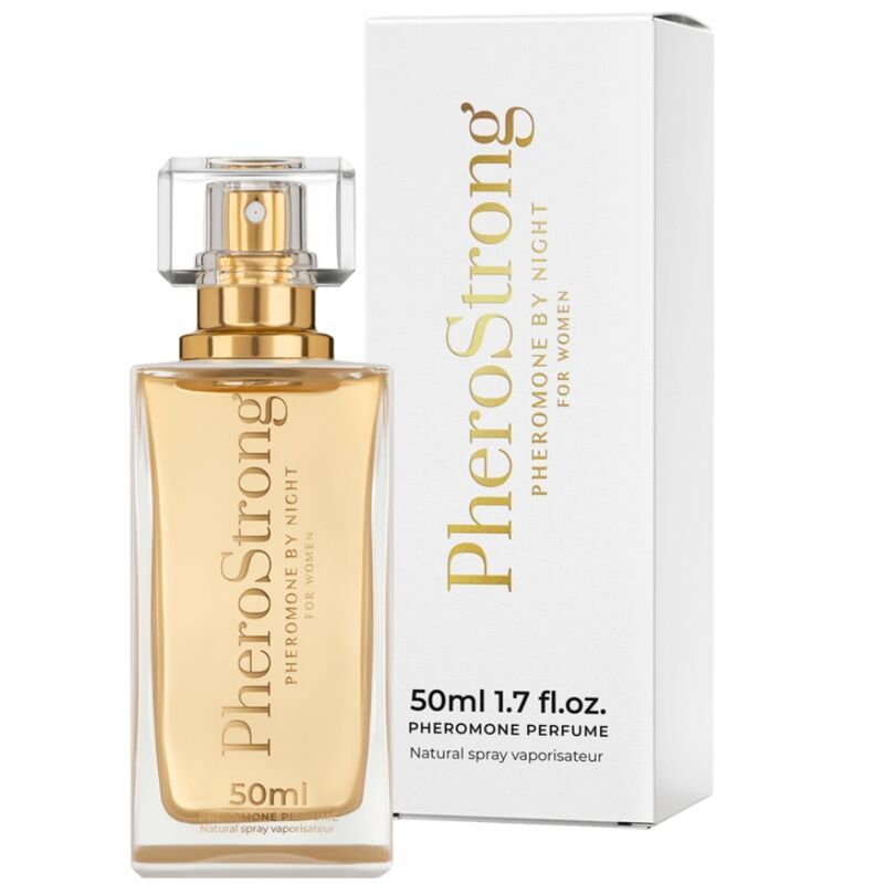 PHEROSTRONG - PROFUMO AI FEROMONI NOTTE DA DONNA 50 ML PHEROSTRONG - PHEROMONE PERFUME BY NIGHT FOR WOMAN 50 ML