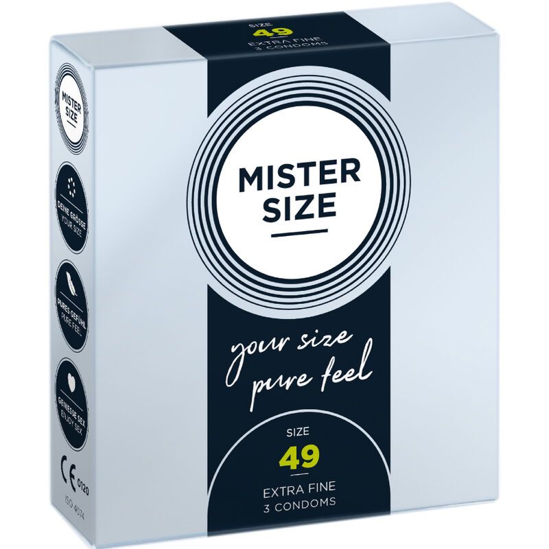 MISTER SIZE - PRESERVATIVO TAGLIA S 49 MM (3 UNIT�)