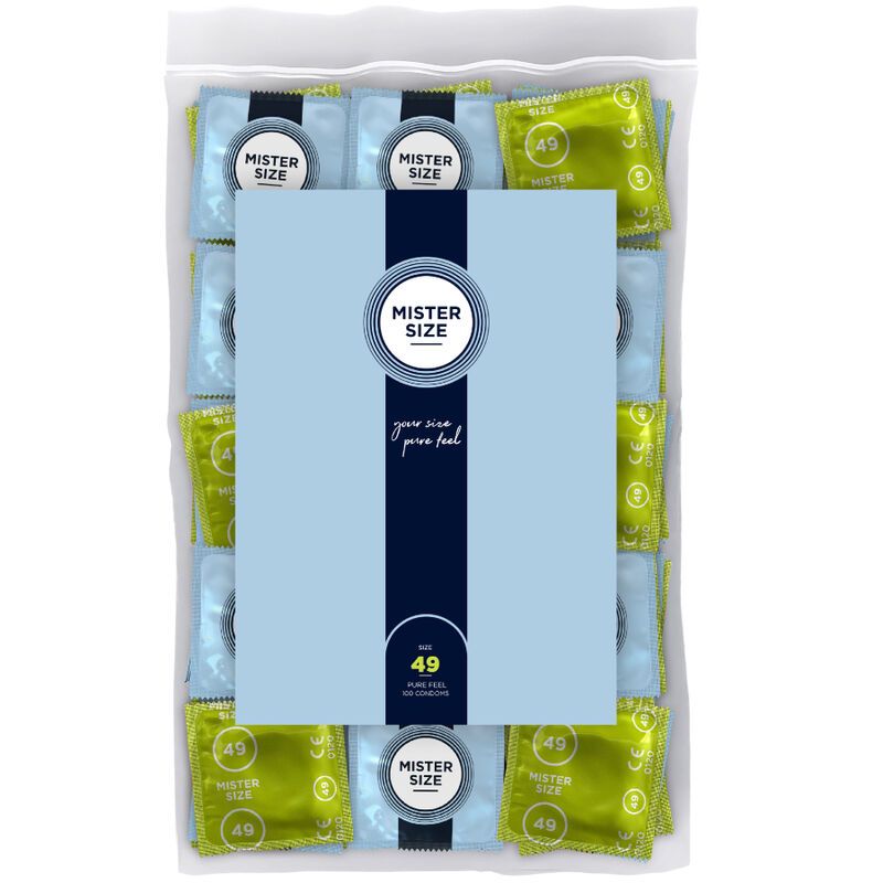 MISTER SIZE - PRESERVATIVO TAGLIA S 49 MM (100 UNIT�)
