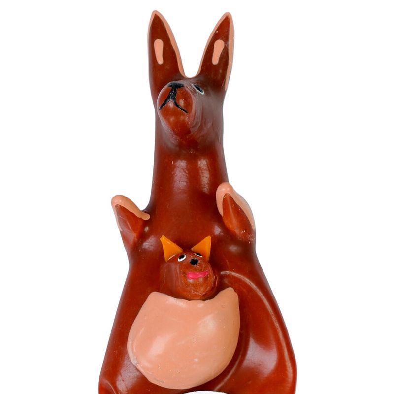 CONDOMERIE - PRESERVATIVI NOVIT· DIPINTI A MANO MODELLO CANGURO XL CONDOMERIE - HANDPAINTED NOVELTY CONDOMS KANGAROO MODEL XL