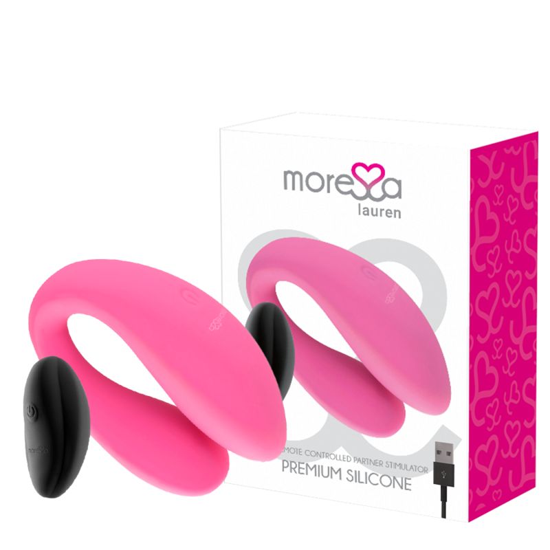 MORESSA - LAUREN STIMOLATORE A TELECOMANDO PER COPPIA MORESSA - LAUREN REMOTE CONTROL STIMULATOR FOR COUPLES