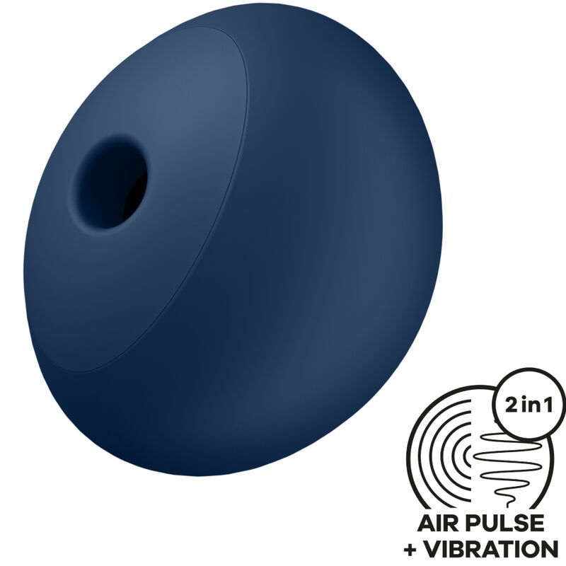 SATISFYER - AIR POWER 4 STIMOLATORE E VIBRATORE 12 VIBRAZIONI BLU SATISFYER - AIR POWER 4 STIMOLATORE E VIBRATORE 12 VIBRAZIONI BLU