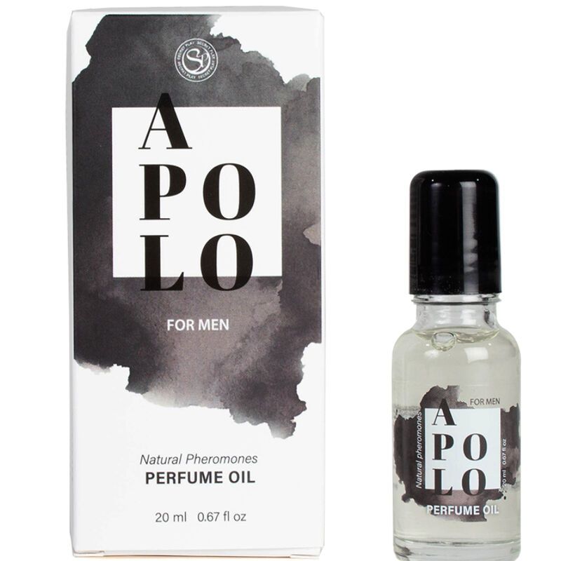 SECRETPLAY - OLIO PROFUMO AI FEROMONI NATURALI APOLO 20 ML SECRETPLAY - APOLO PERFUME IN OIL PHEROMONES FOR MEN 20 ML