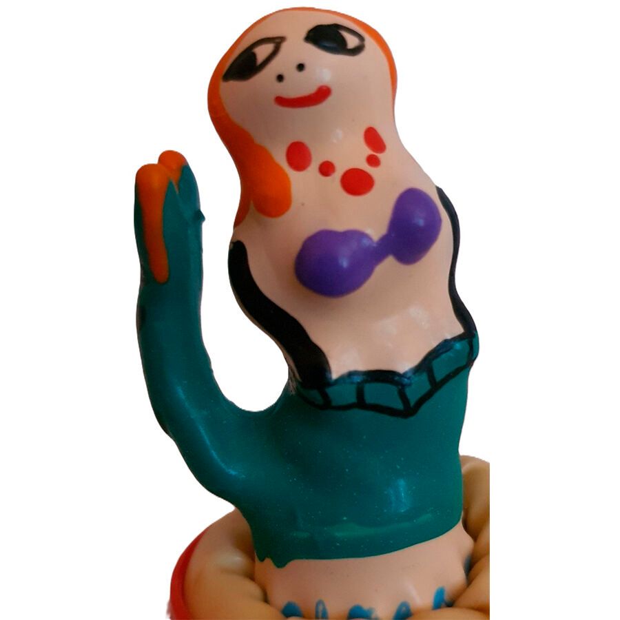 CONDOMERIE - PRESERVATIVI NOVIT· DIPINTI A MANO SIRENA CONDOMERIE - HANDPAINTED NOVELTY CONDOMS MERMAID