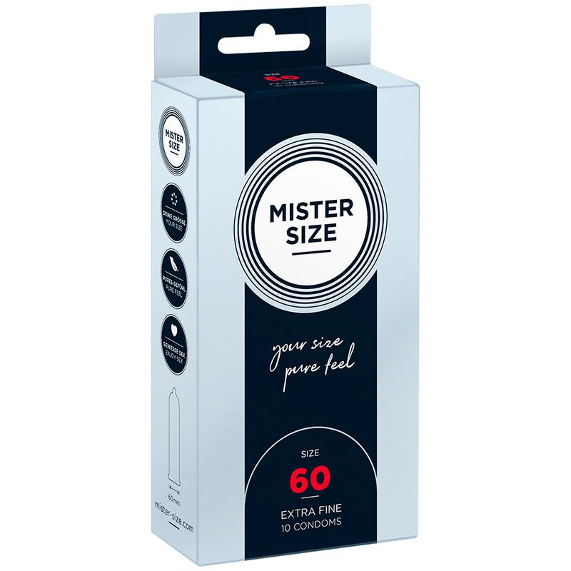 MISTER SIZE - PRESERVATIVO TAGLIA XL 60 MM (10 UNIT�)