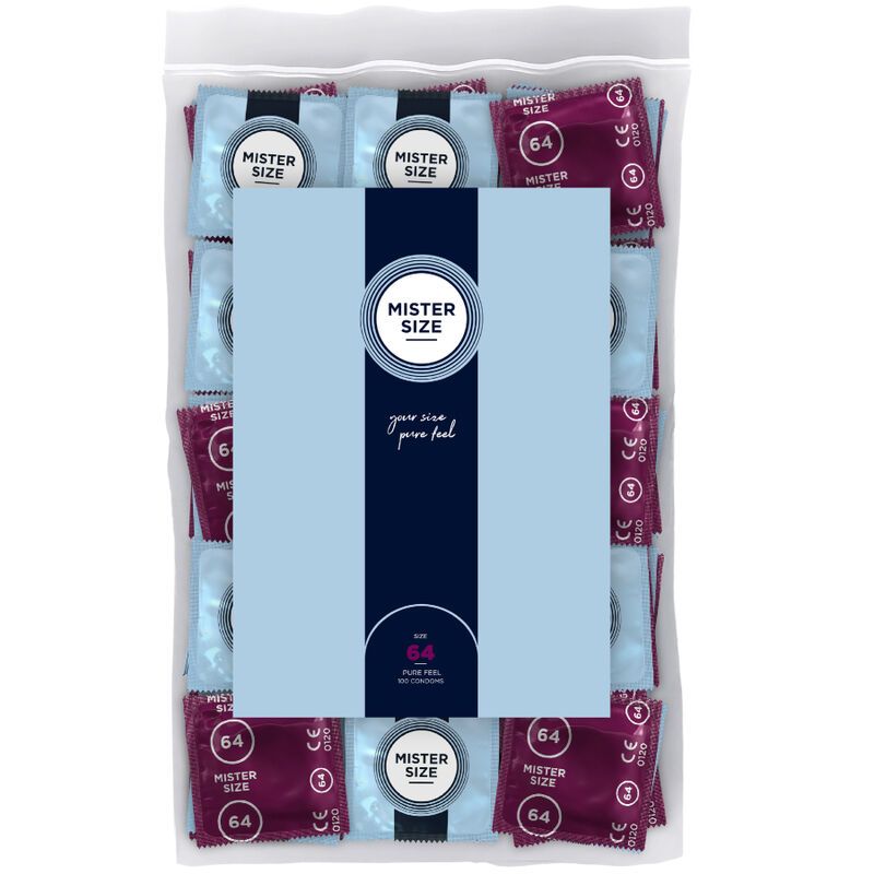 MISTER SIZE - PRESERVATIVI TAGLIA XXL 64 MM (100 UNIT�)