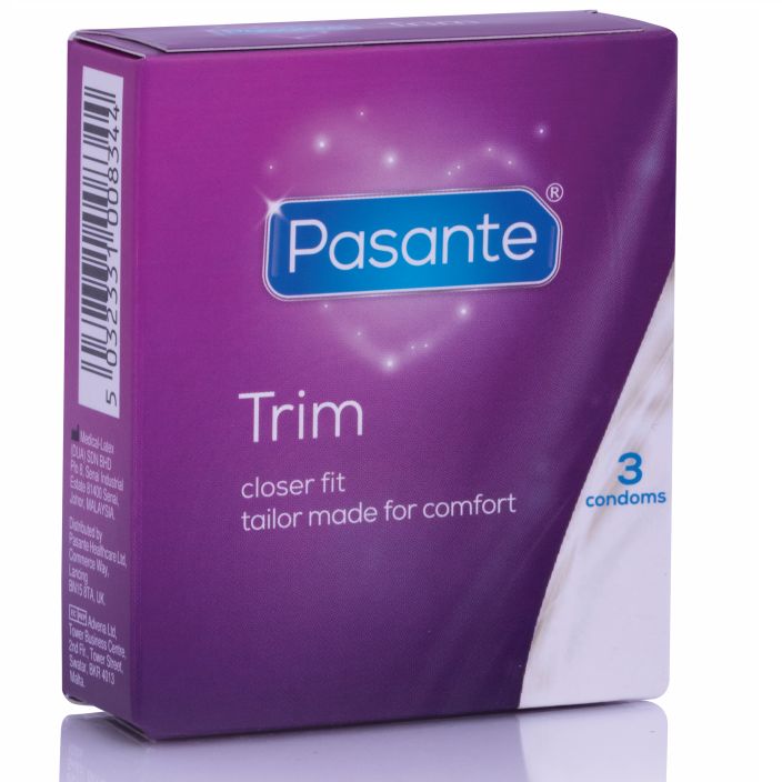 PASANTE - PRESERVATIVO SOTTILE TRIM MS 3 UNIT PASANTE - THIN TRIM MS THIN CONDOM 3 UNITS