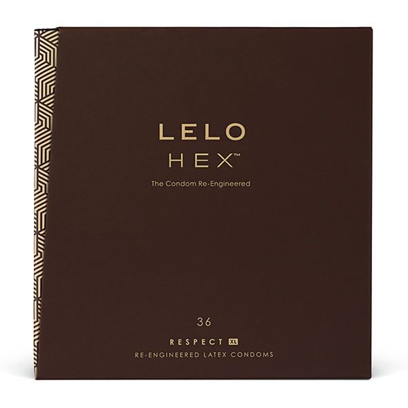LELO - PRESERVATIVI HEX RESPECT XL 36 CONFEZIONE LELO - PRESERVATIVI HEX RESPECT XL 36 CONFEZIONE