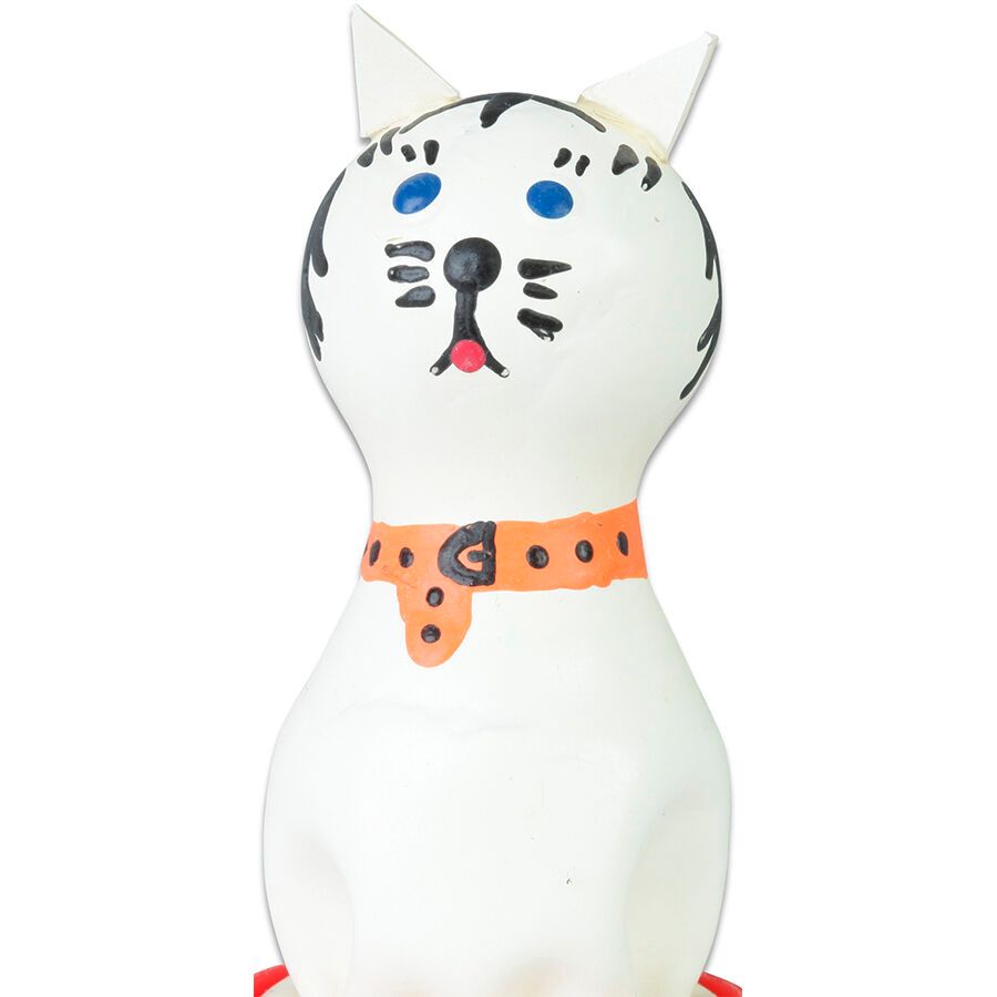 CONDOMERIE - PRESERVATIVI NOVIT· DIPINTI A MANO GATTO BIANCO CONDOMERIE - HANDPAINTED NOVELTY CONDOMS CAT WHITE