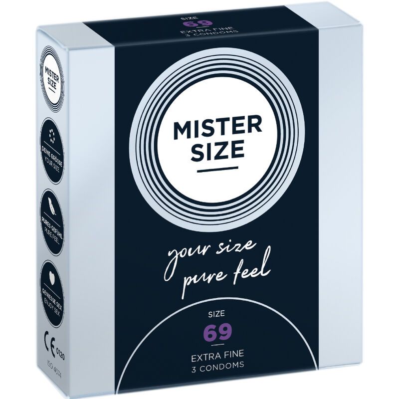 MISTER SIZE - PRESERVATIVI TAGLIA XXXL 69 MM (3 UNIT�) MISTER SIZE - PRESERVATIVI TAGLIA XXXL 69 MM (3 UNIT�)