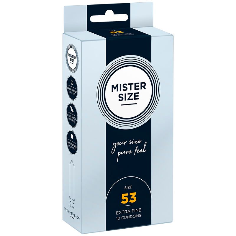 MISTER SIZE - PRESERVATIVO TAGLIA M 53 MM (10 UNIT�)