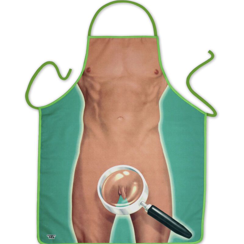 DIABLO PICANTE - GREMBIULE INGRANDITORE DA UOMO DIABLO PICANTE - MENS MAGNIFYING APRON