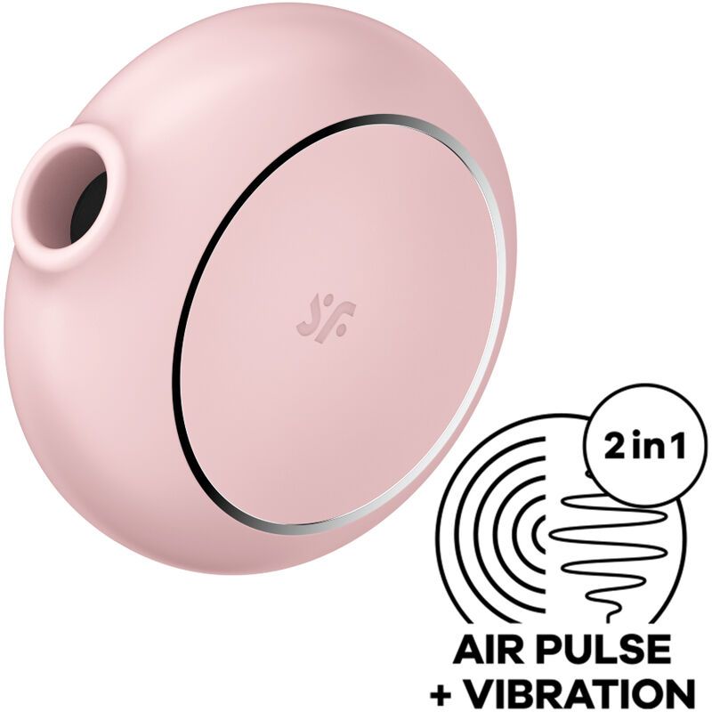 SATISFYER - STIMOLATORE E VIBRATORE A DOPPIO PRO TO GO 3 ROSA SATISFYER - STIMOLATORE E VIBRATORE A DOPPIO PRO TO GO 3 ROSA
