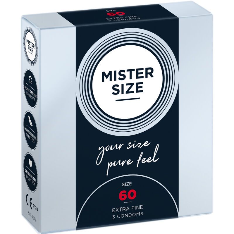 MISTER SIZE - PRESERVATIVO TAGLIA XL 60 MM (3 UNIT�)