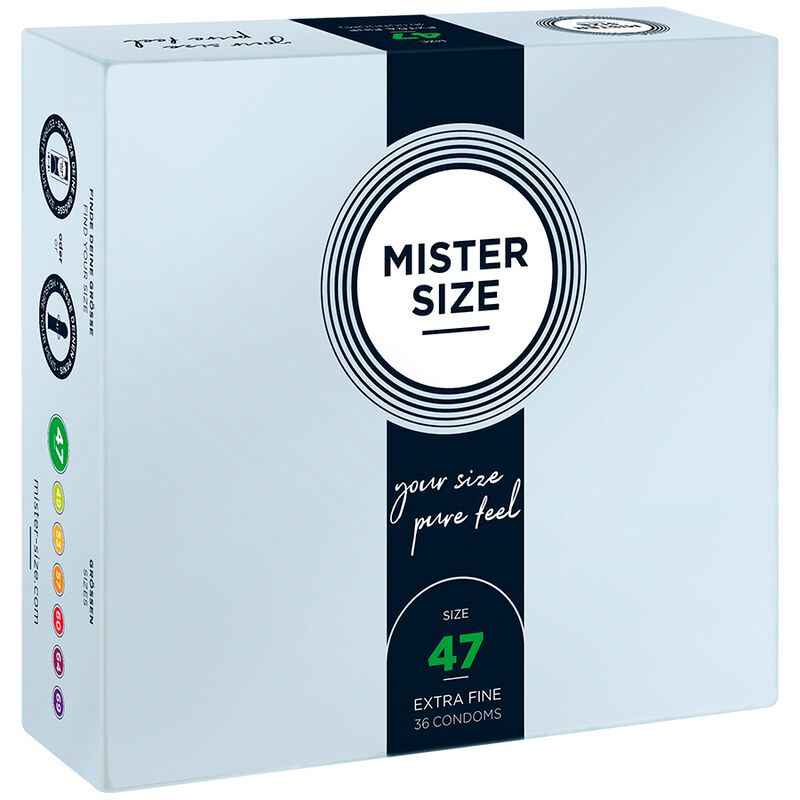 MISTER SIZE - PRESERVATIVI TAGLIA XS 47 MM (36 UNIT�)