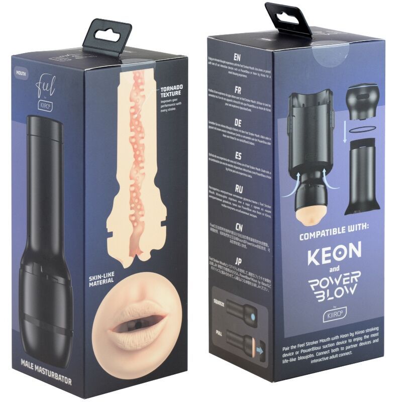 KIIROO - FEEL KIIROO MASTURBATORE DELLA BOCCA KIIROO - FEEL KIIROO MOUTH MASTURBATOR