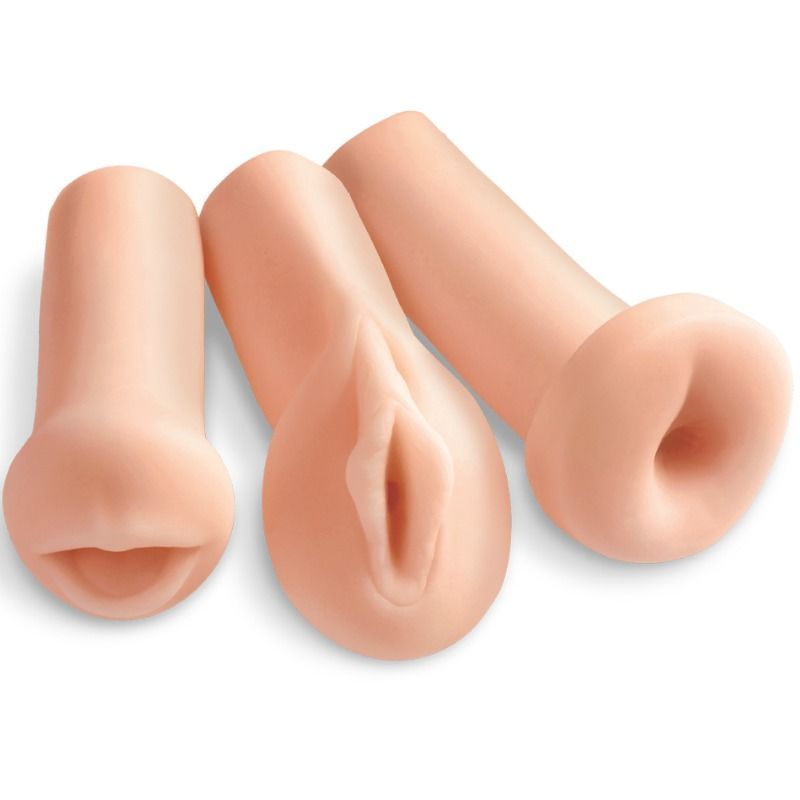 EXTREME TOYZ - KIT 3 MASTURBATORI ALL 3 FORI EXTREME TOYZ - KIT 3 MASTURBATORI ALL 3 FORI