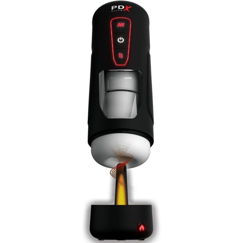 PDX ELITE - MASTURBATORE AUTOMATICO MILK ME HOTTER CON VIBRAZIONE A SPINTA E EFFETTO CALORE PDX ELITE - MASTURBATORE AUTOMATICO MILK ME HOTTER CON VIBRAZIONE A SPINTA E EFFETTO CALORE