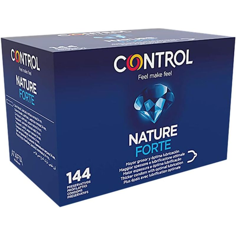 CONTROL - PRESERVATIVI NATURE FORTE 144 UNITΒ· CONTROL - NATURE FORTE CONDOMS 144 UNITS