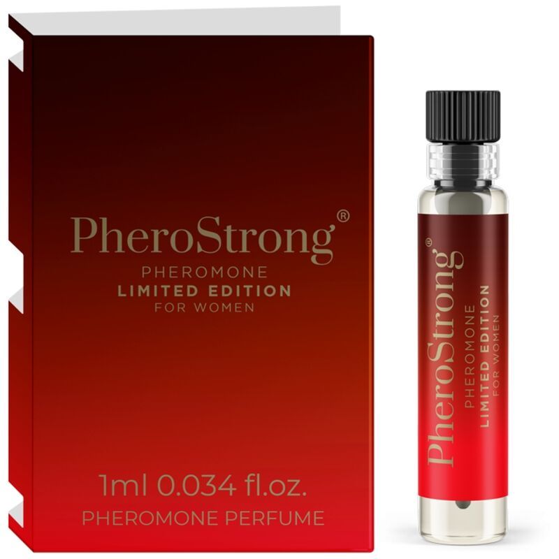 PHEROSTRONG - PROFUMO AI FEROMONI EDIZIONE LIMITATA DA DONNA 1 ML PHEROSTRONG - PHEROMONE PERFUME LIMITED EDITION FOR WOMEN 1 ML