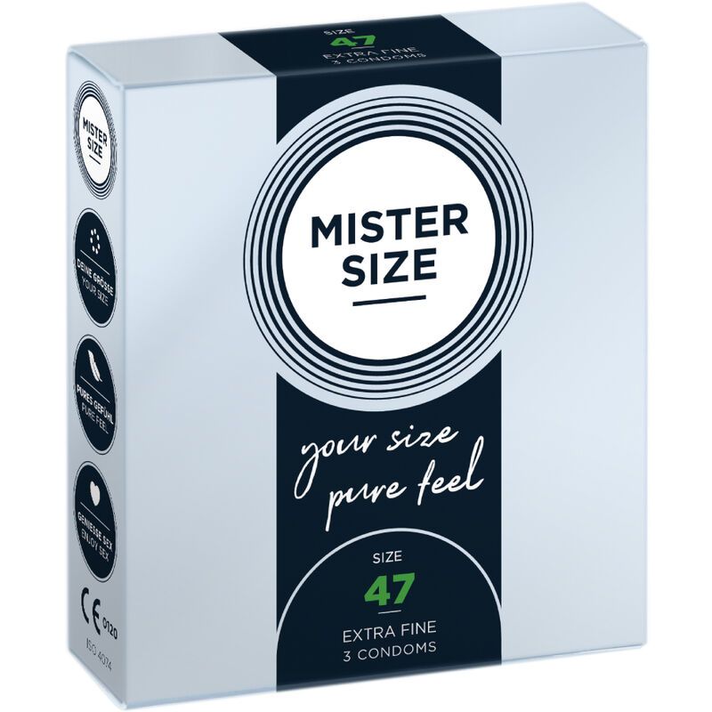 MISTER SIZE - PRESERVATIVI TAGLIA XS 47 MM (3 UNIT�) MISTER SIZE - PRESERVATIVI TAGLIA XS 47 MM (3 UNIT�)