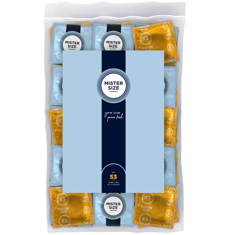MISTER SIZE - PRESERVATIVO TAGLIA M 53 MM (100 UNIT�)