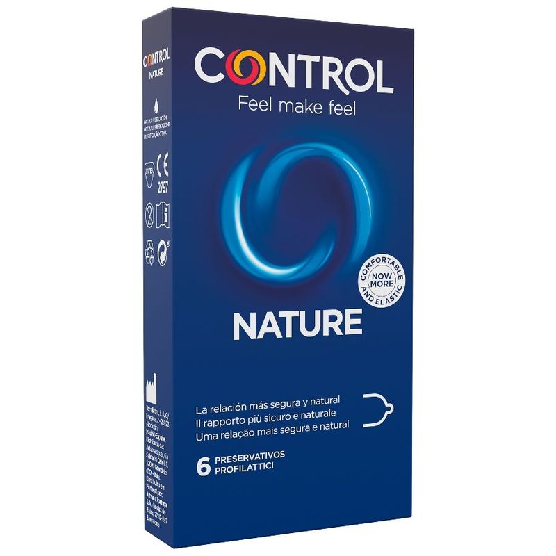 CONTROL - PRESERVATIVI ADAPTA NATURE 6 UNITΒ· CONTROL - ADAPTA NATURE CONDOMS 6 UNITS