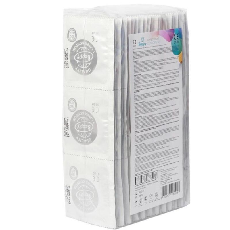 BEPPY - PRESERVATIVI NATURALI 72 UNITΒ· BEPPY - NATURAL CONDOMS 72 UNITS