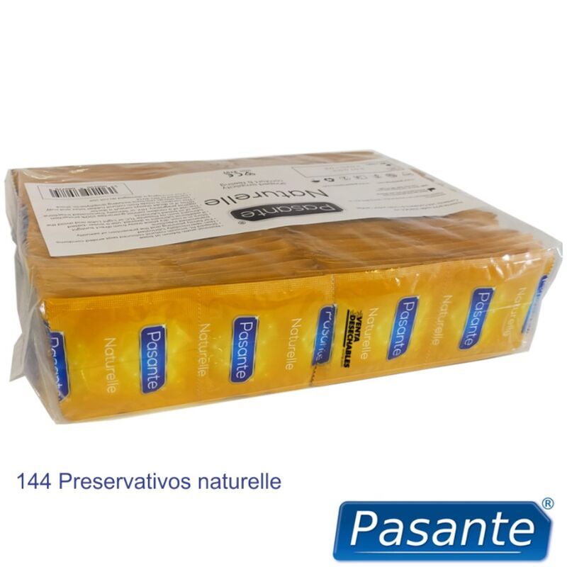 PASANTE - PRESERVATIVI NATURELLE BORSA 144 UNIT PASANTE - CONDOMS NATURELLE BAG 144 UNITS