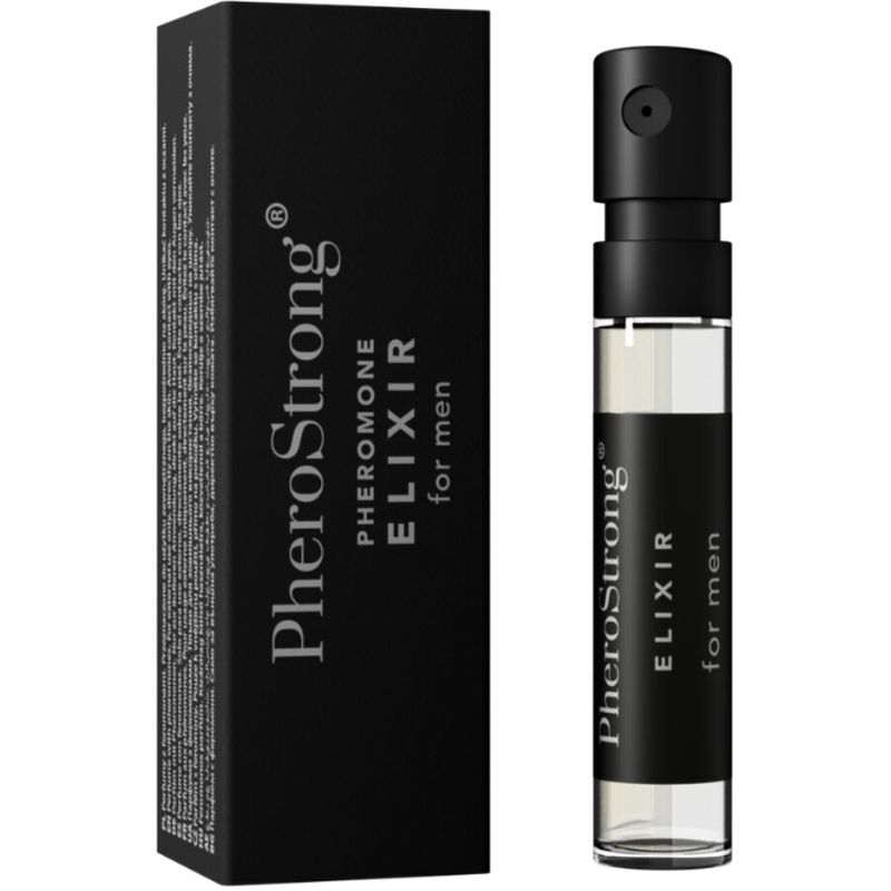 PHEROSTRONG - ELISIR AI FEROMONI PER UOMINI 2 ML PHEROSTRONG - PHEROMONE ELIXIR FOR MEN 2 ML
