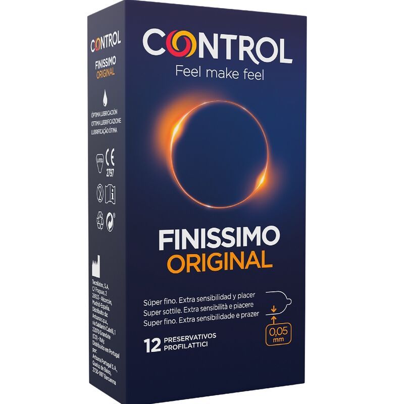 CONTROL - FINISSIMO CONDOMS 12 UNITS CONTROL - FINISSIMO CONDOMS 12 UNITS