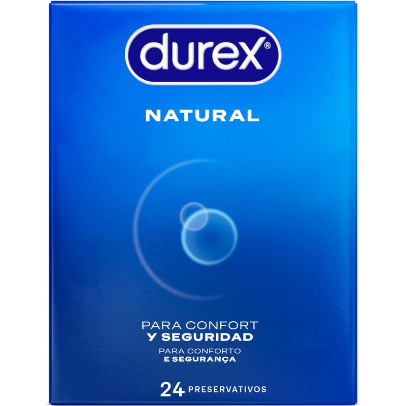 DUREX - PRESERVATIVI NATURALI 24 UNITΒ· DUREX - NATURAL CONDOMS 24 UNITS