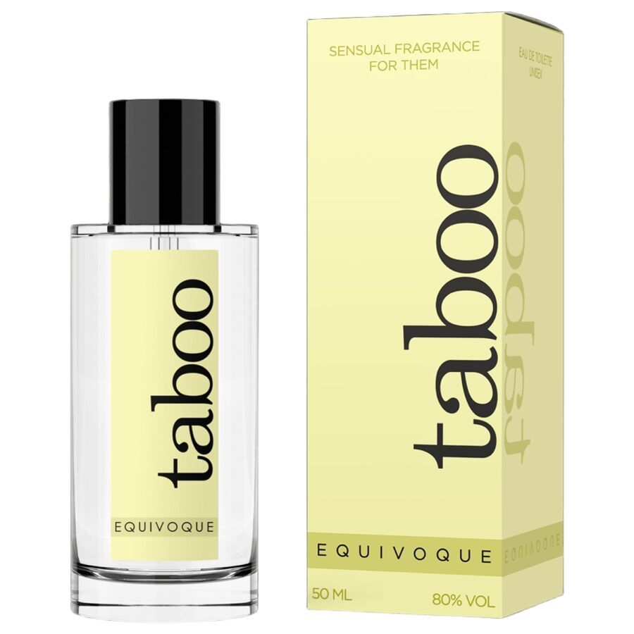 RUF - PROFUMO TABOO EQUIVOQUE AI FEROMONI PER LUI E PER LEI RUF - TABOO EQUIVOQUE PERFUME WITH PHEROMONES FOR HIM AND HER