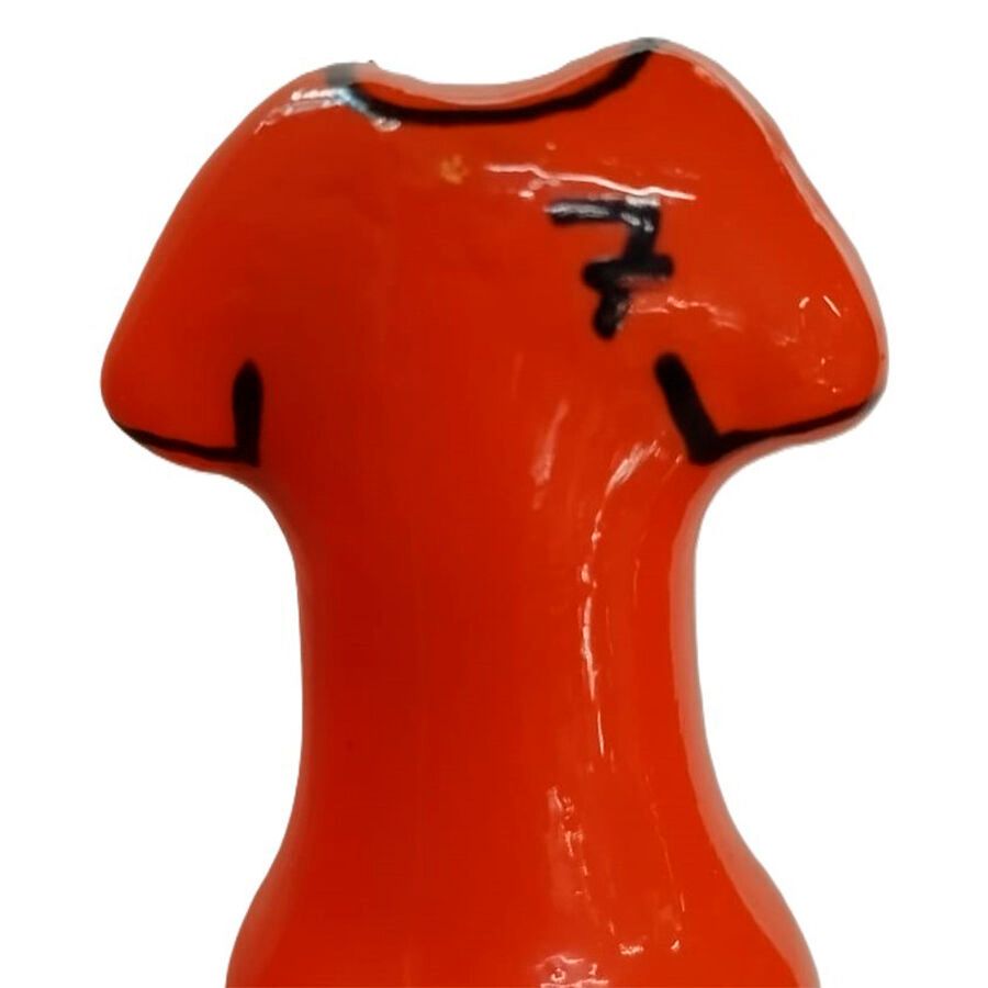 CONDOMERIE - PRESERVATIVI NOVIT� DIPINTI A MANO MAGLIETTA ARANCIONE
