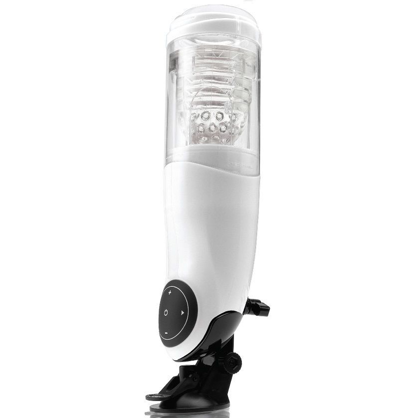 EXTREME TOYZ - PDX MEGA BATOR USB MASTURBATORE MASCHIO VAGINA BIANCO EXTREME TOYZ - PDX MEGA BATOR USB MASTURBATORE MASCHIO VAGINA BIANCO