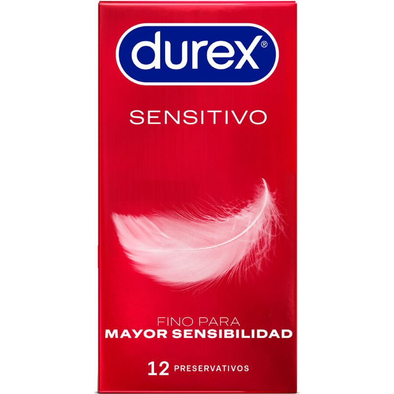 DUREX - PRESERVATIVI SENSITIVE 12 UNITΒ· DUREX - SENSITIVE CONDOMS 12 UNITS