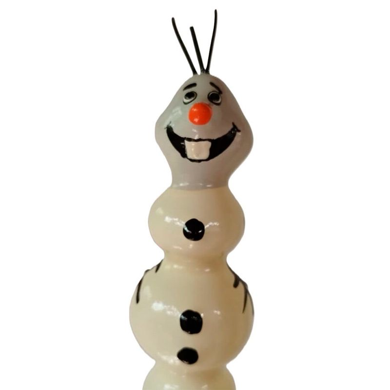 CONDOMERIE - PRESERVATIVI NOVIT· DIPINTI A MANO PUPAZZO DI NEVE CARINO XL CONDOMERIE - HANDPAINTED NOVELTY CONDOMS CUTE SNOWMAN XL