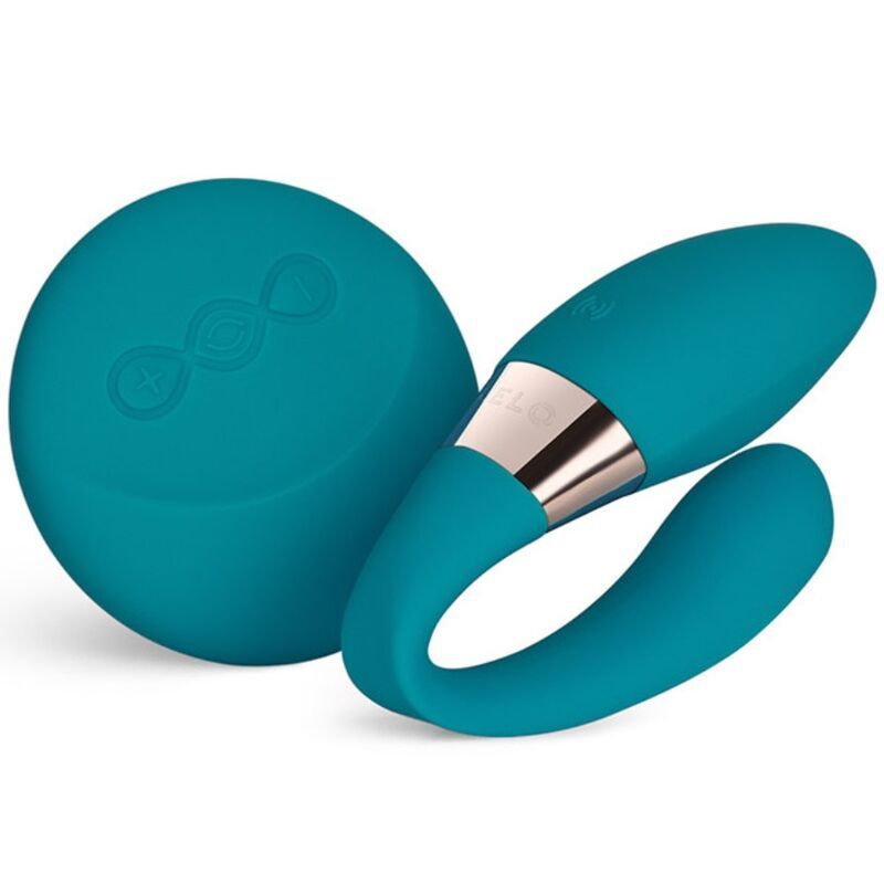 LELO - MASSAGGIATORE DI COPPIA TIANI DUO BLU LELO - TIANI DUO BLUE COUPLES MASSAGER