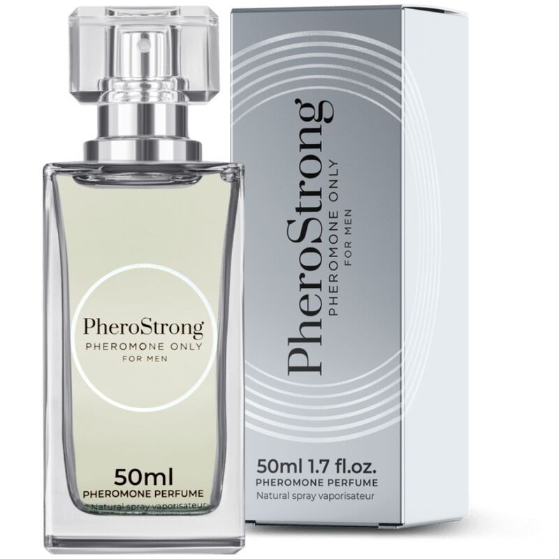 PHEROSTRONG - PROFUMO AI FEROMONI SOLO PER UOMINI 50 ML PHEROSTRONG - PHEROMONE PERFUME ONLY FOR MEN 50 ML
