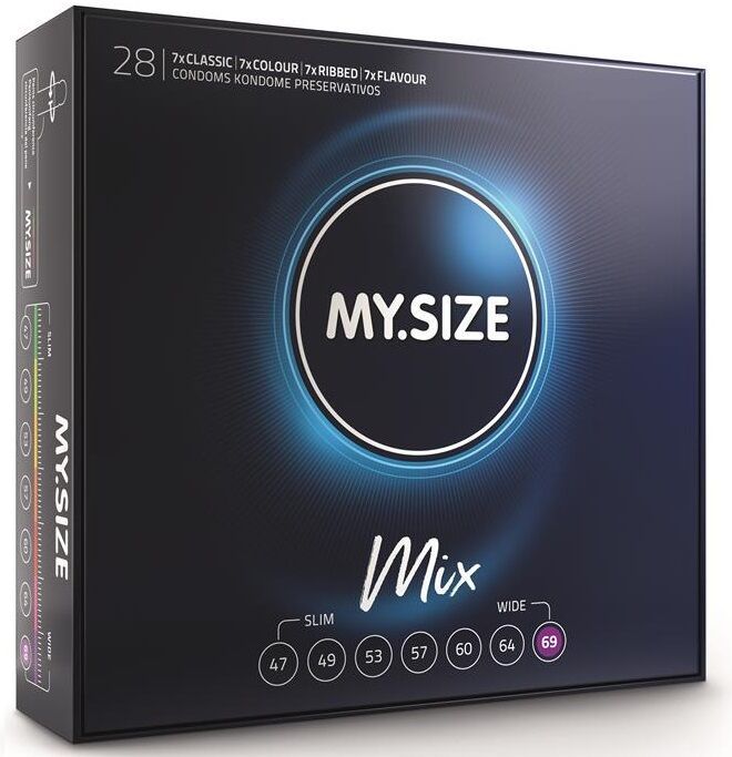 MY SIZE - MIX PRESERVATIVI 69 MM 28 UNIT MY SIZE - MIX CONDOMS 69 MM 28 UNITS