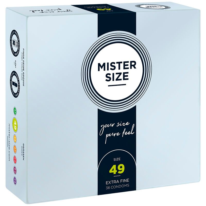 MISTER SIZE - PRESERVATIVO TAGLIA S 49 MM (36 UNIT�)