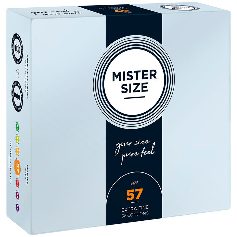 MISTER SIZE - PRESERVATIVO TAGLIA L 57 MM (36 UNIT�)