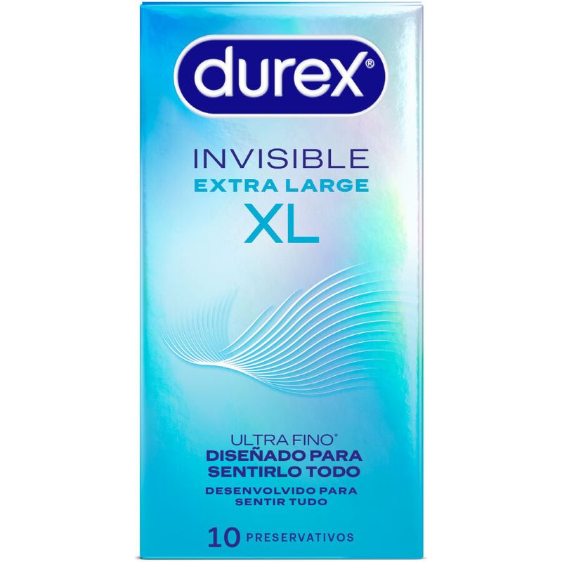 DUREX - PRESERVATIVI INVISIBILI XL 10 UNIT�