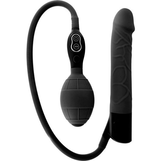 SEVEN CREATIONS - VIBRATORE GONFIABILE NERO SEVEN CREATIONS - VIBRATORE GONFIABILE NERO